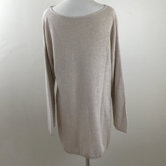 Talbots Beige Sweater Dress 1xp - Picture 5 of 9